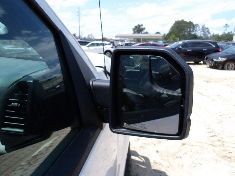 2018 FORD TRUCK-F150 Used Mirror DoorPower, pedestal, manual folding, w/o surround view camera; w/o heated; RH - Color Black