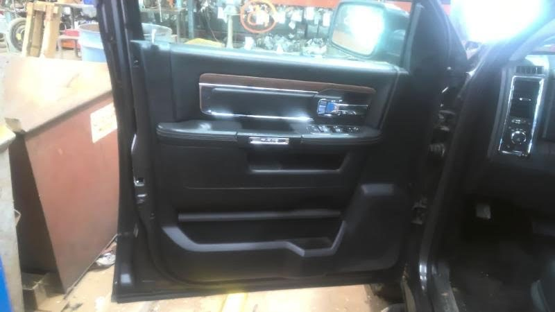 2013 DODGE TRUCK-1500 Used Interior Trim Panel Door (Front) - Front Left Inner; crew cab deluxe trim