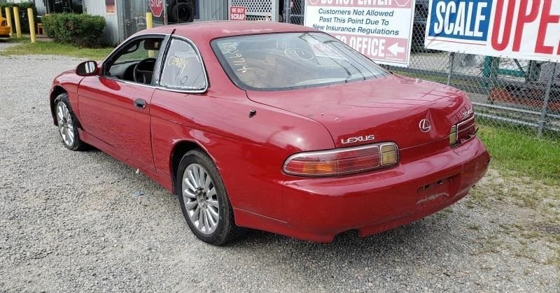 1999 LEXUS SC Used Back Glass - w/o rear spoiler