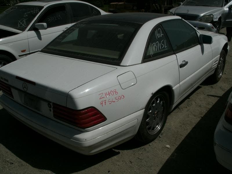 1998 MERCEDES S CLASS Used Power Steering Pump 129 Type, SL500, single pump (with reservoir)