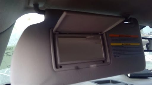 2016 NISSAN FRONTIER Used Sunvisor without illumination - LH - Gray