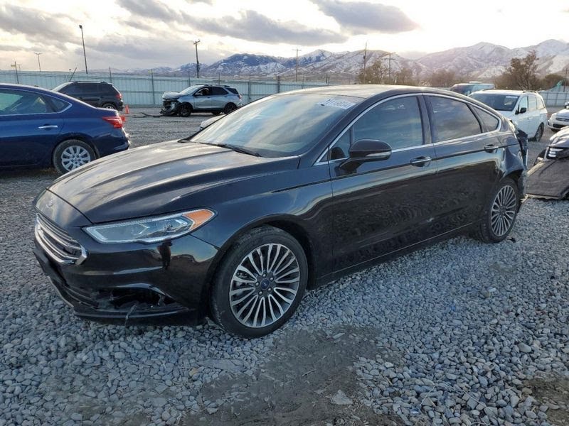 2019 FORD FUSION Used Seat Belt Rear Left Rear Buckle (Black)
