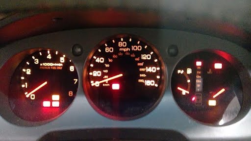 1997-ACURA RL-Speedometer (see also Instr. Cluster)-cluster, traction control
