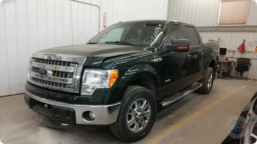 2012-FORD TRUCK-F150-Seat Front-bench, (40/20/40), LH, (air bag), electric, cloth