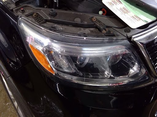 2015 - KIA SORENTO - used - Headlight Assembly - part desp LED accents, halogen, LH