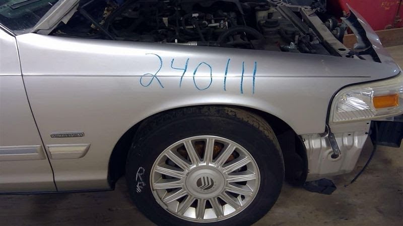 2009 MERCURY GRAND MARQUIS (1980 UP) Used Wheel 17x7 (aluminum), 14 spoke (painted)