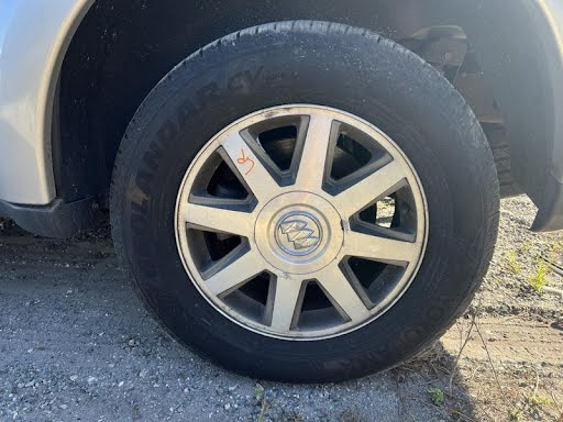 2006-BUICK RAINIER-Wheel-17x7, aluminum, 8 spoke (opt N75)