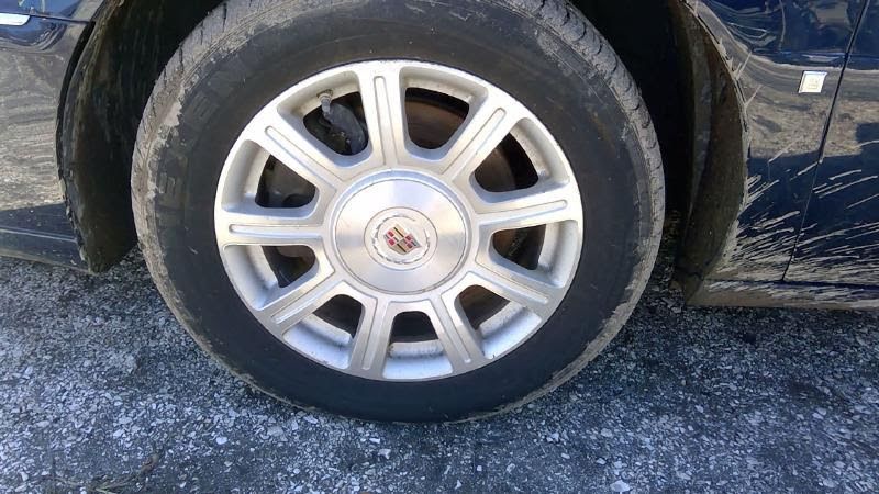 2006 CADILLAC DTS (2006 UP) Used Wheel 17x7, 9 spoke (chrome, opt N80)