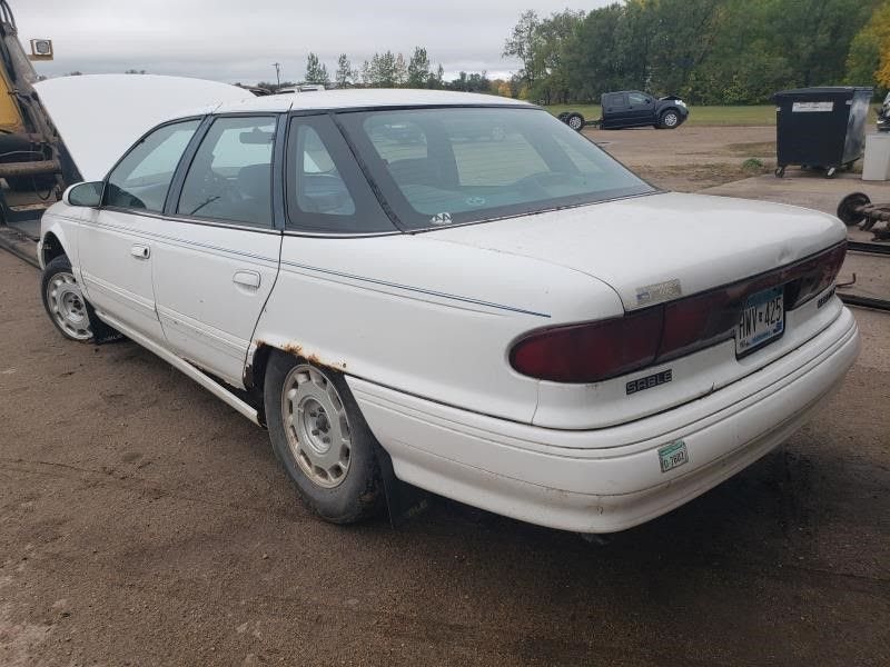 1994 MERCURY SABLE Used Bumper Assy (Rear) includes cover Sdn