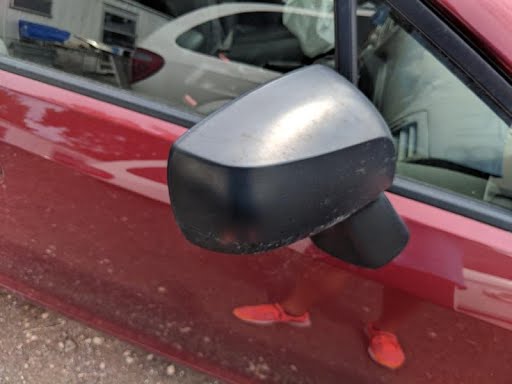 2014 Subaru Impreza-Mirror, Door-Power, 2.0L, w/o turn signal; non-heated, moulded black, RH