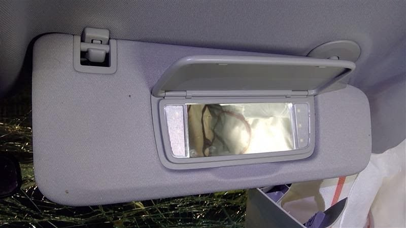 2018 CHEVY EQUINOX Used Sunvisor LH & RH Grey