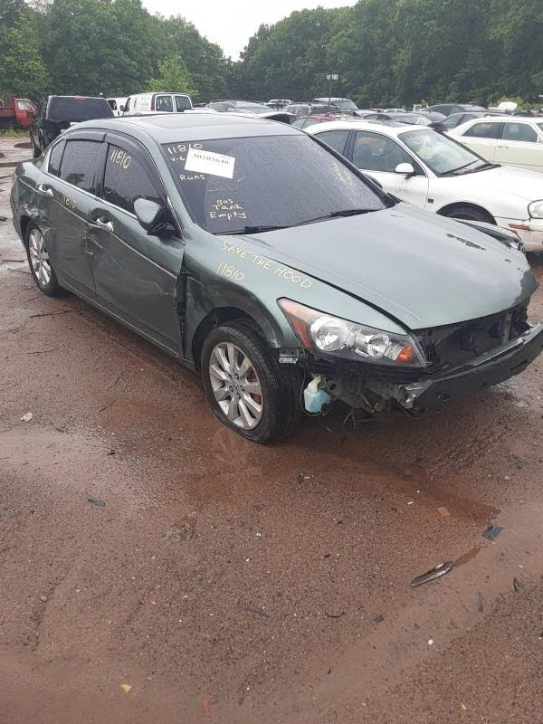 2008 HONDA ACCORD Used Engine Cylinder Head 3.5L, MT, LH (front)