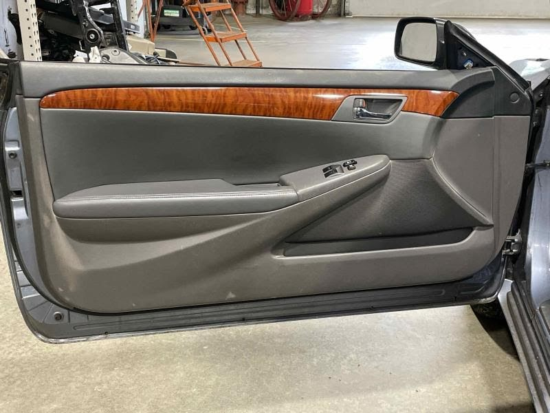 2008 TOYOTA SOLARA Used Door Handle Inside LH Gray
