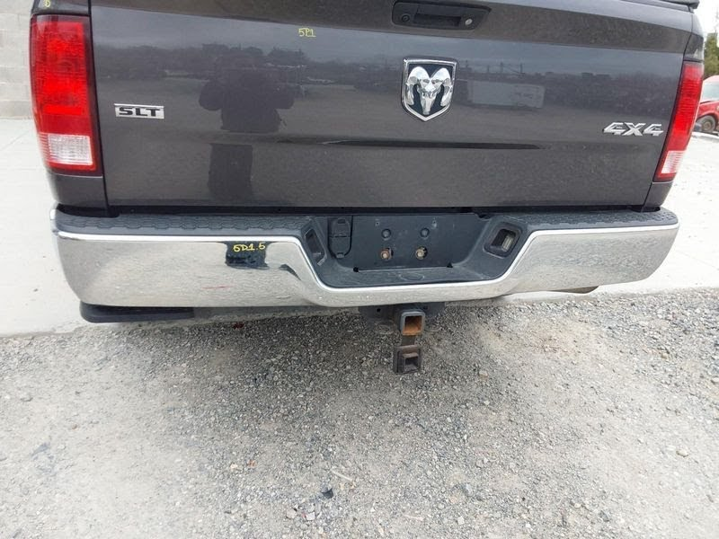 2014 DODGE TRUCK-1500 (1994 UP) Used Tailgate/Trunk Lid w/o rear view camera Black