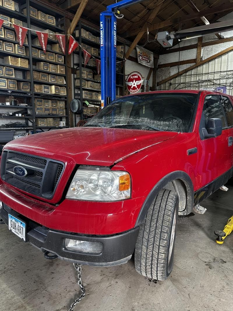 2005 FORD TRUCK-F150 Used Armrest Door Armrest; Front Left; super cab pebble pebble (grey)