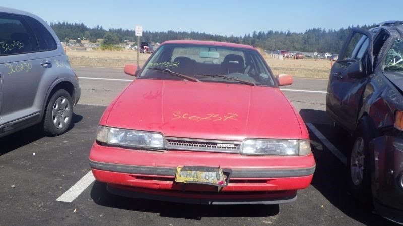 1989 MAZDA MX6 Used Window Regulator (Front) electric Left - Window Regulator with motor