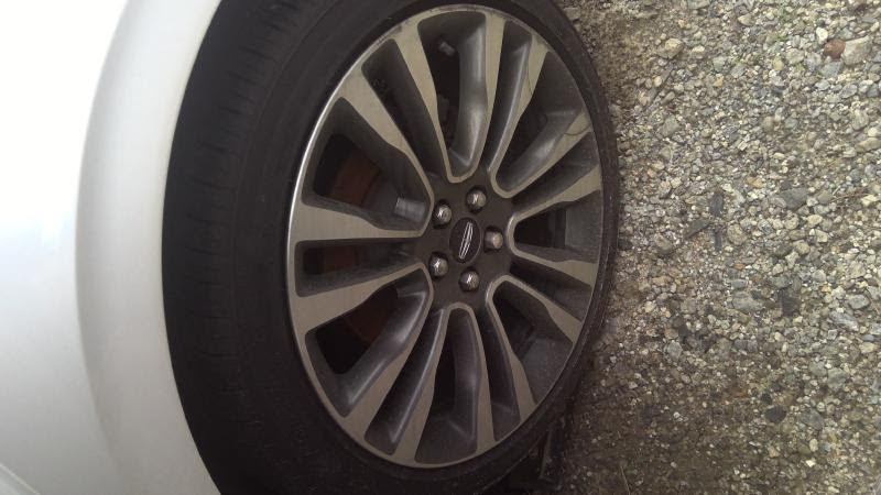 2017 LINCOLN CONTINENTAL Used Wheel 20x8-1/2 (aluminum), 14 spoke