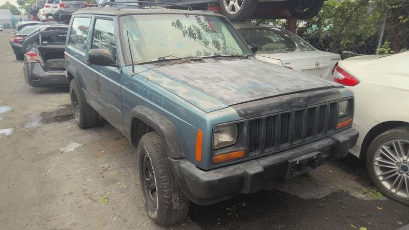 1998 Jeep Cherokee Used Door Front 2 Dr, electric, LH