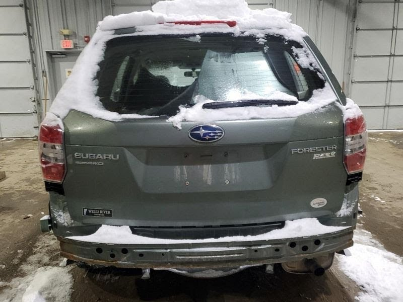 2014 SUBARU FORESTER Used Lid/Gate finish panel - 5HQ - Jasmine Green Metallic - 91111SG000