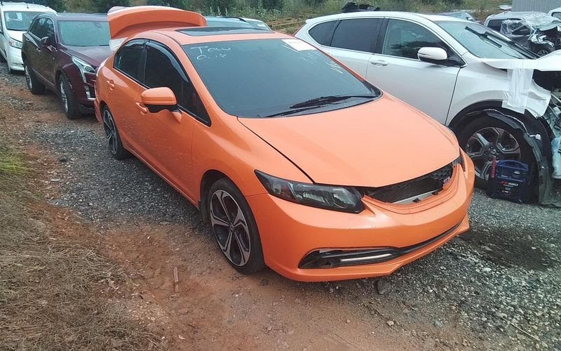 2014 HONDA CIVIC Used Speedometer (see also Instr. Cluster) cluster), Canada market, lower assembly (tachometer), 2.4L (Si, MT) - with navigation #78270-TR7-A12