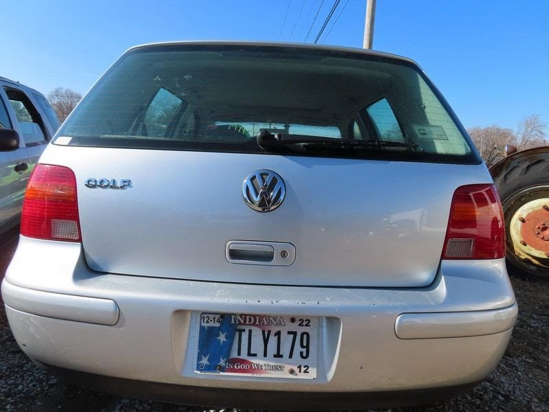 2001 VOLKSWAGEN GOLF Used Liftgate Lock cylinder - 107827297fg