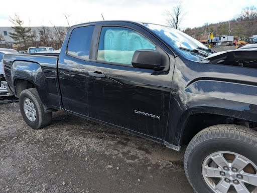 2016-GMC TRUCK-CANYON-Door Front-(electric), RH -Black GBA