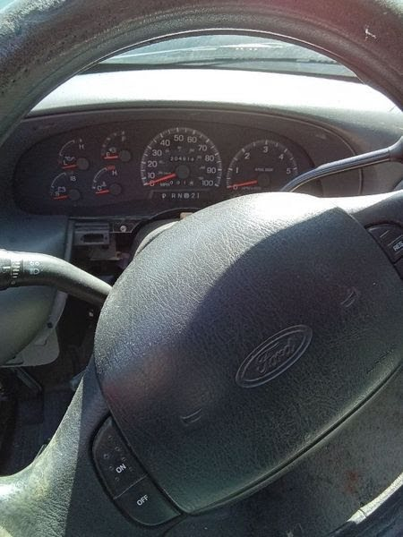 1997 FORD TRUCK-F250 SUPER DUTY (1999 UP) Used Speedometer (see also Instr. Cluster) (cluster), thru 8500 GVW, MPH, tachometer