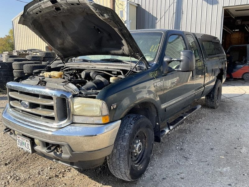 2002 FORD TRUCK-F250 SUPER DUTY (1999 UP) Used Fuel Tank -front (midship), gasoline, 142" WB, Federal emissions