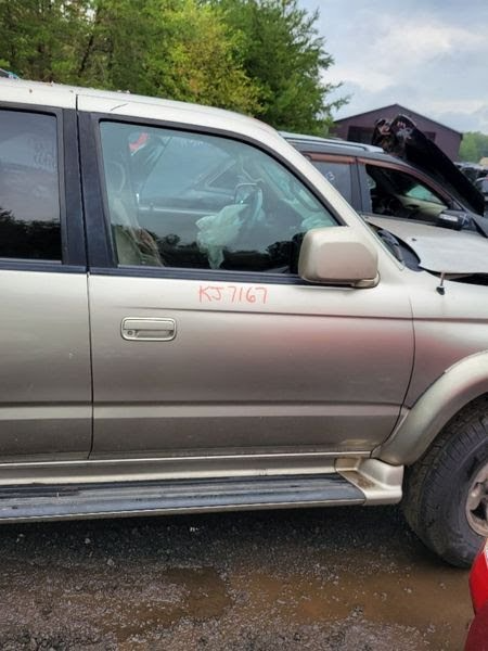 2001 TOYOTA 4RUNNER Used Mirror Door Power, RH (heated) Gold Champagne #KG4