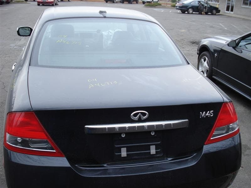 2004 INFINITI M45 Used Glass Back