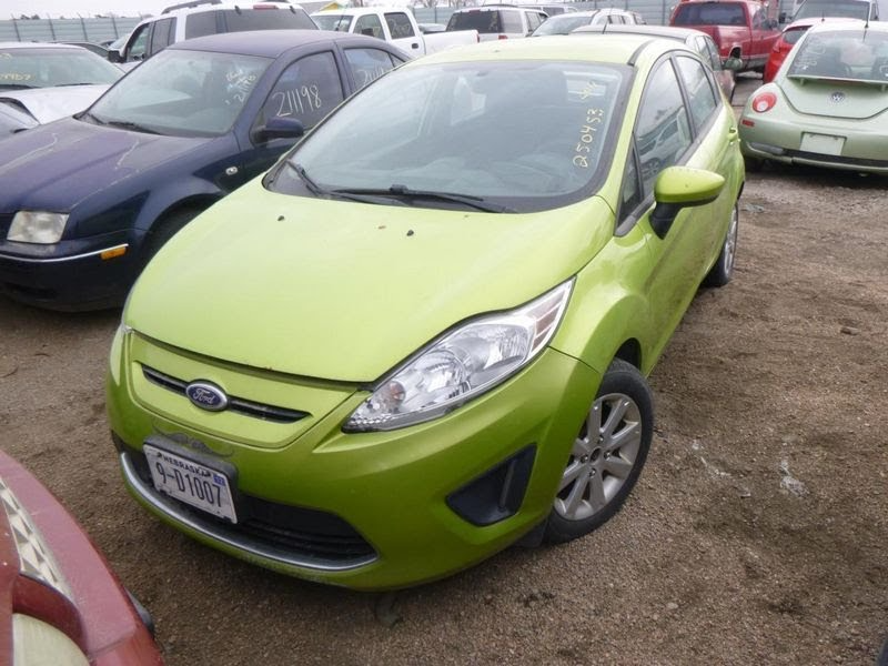 2012 FORD FIESTA Used Transmission MT, (5 speed)