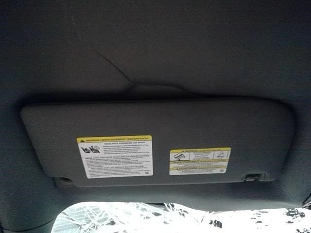 2016 FORD TRUCK-F150 Used Sunvisor Crew Cab, w/o sunroof; w/o illumination; mirror, LH GRY