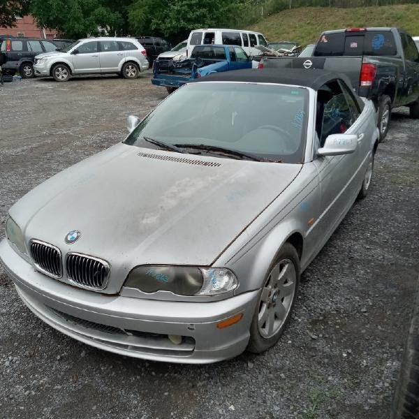 2003 BMW 330I Used Grille Conv, upper, black, RH