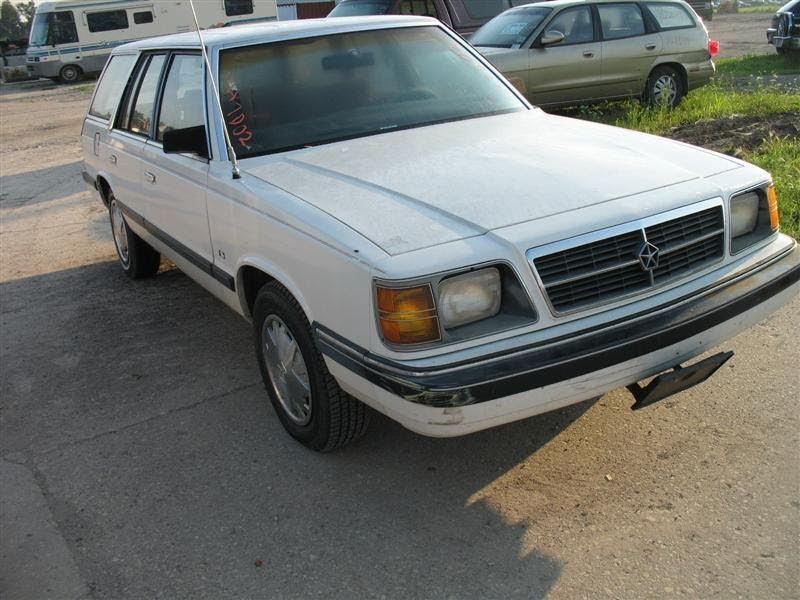 1987 DODGE ARIES Used Mirror Door Cable, black, RH