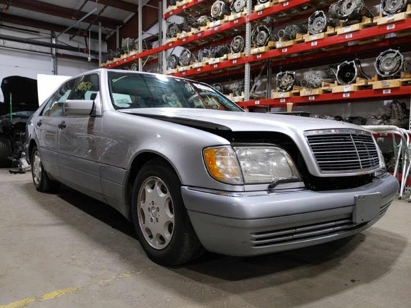 1998 MERCEDES S CLASS Used Window Regulator (Front) 140 Type, S320 Left With Motor