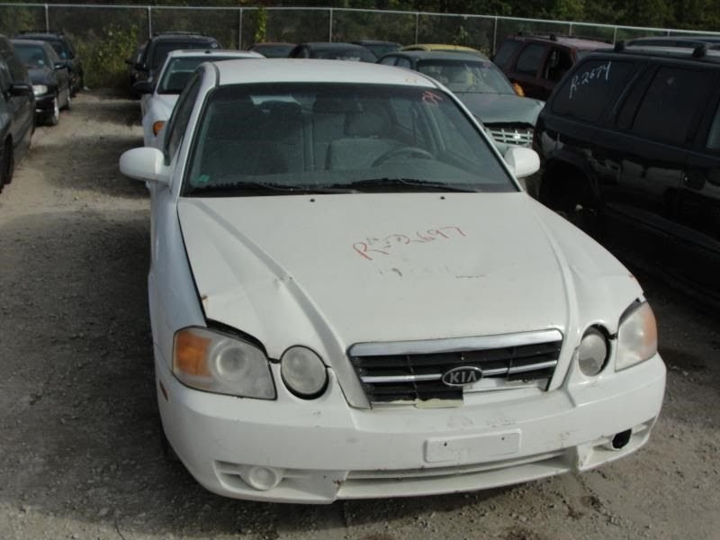 2004 KIA OPTIMA Used Air Bag driver, wheel Gray