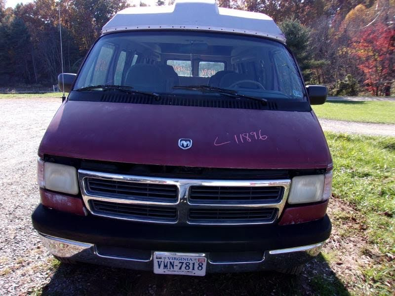 1997 DODGE VAN 2500 Used Radiator Fan Shroud