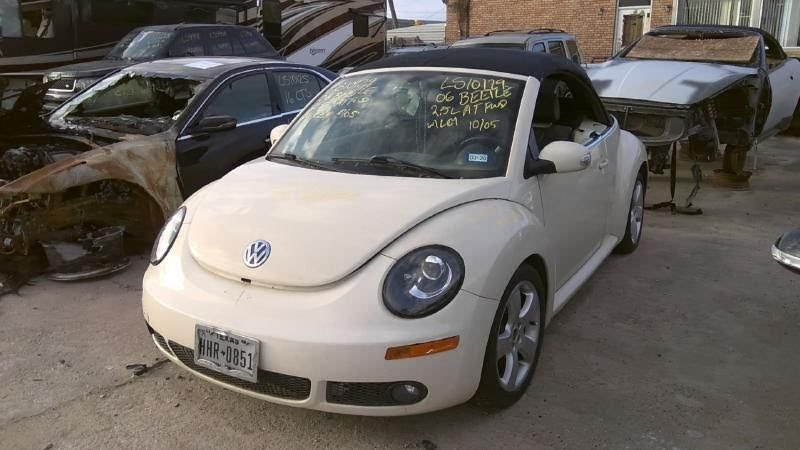 2008 Volkswagen Beetle/Bug Used Mirror, Door Power, LH Beige