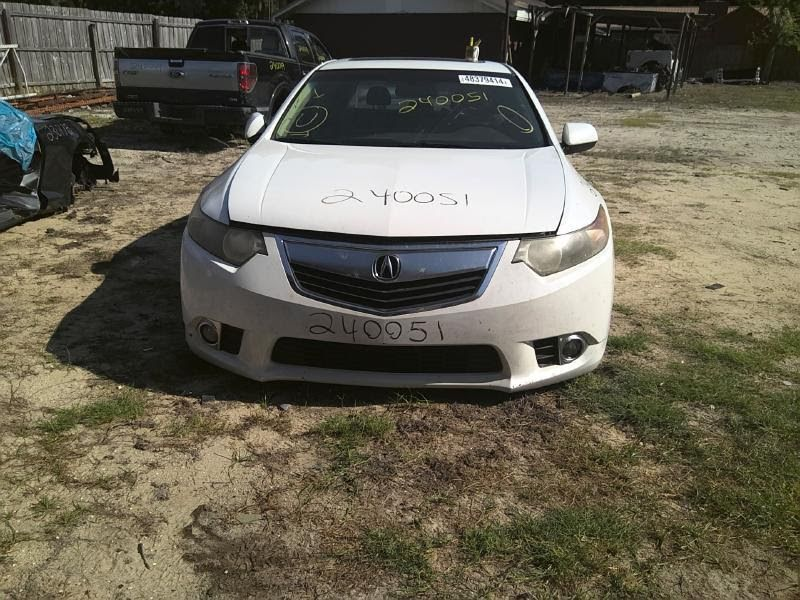 2012 ACURA TSX Used Sunvisor (illuminated), LH - Blk