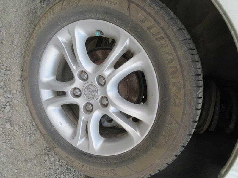 2007 TOYOTA CAMRY Used Wheel 16x6-1/2, alloy (4unit's)