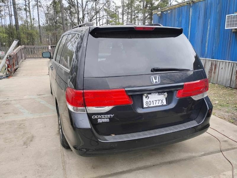 2010 HONDA ODYSSEY Used Bumper Assy (Rear) includes cover without fog lamp Crystal Black Pearl #BX