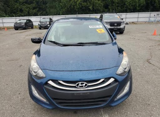 2013-HYUNDAI ELANTRA-Headrest- Rear LH Center , RH