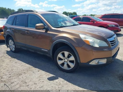 2011-SUBARU LEGACY-Mirror Door-Power, heated, w/o turn signals; RH