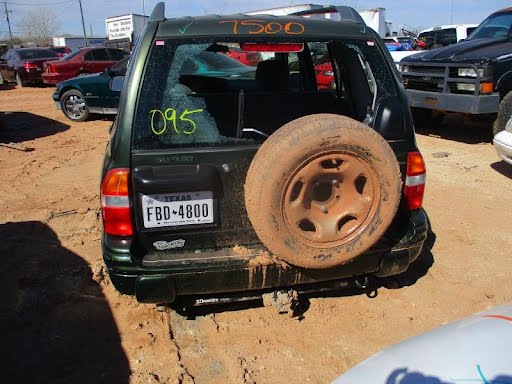 1999-SUZUKI VITARA-Bumper Assy (Rear) includes cover-Base, w/o side flares