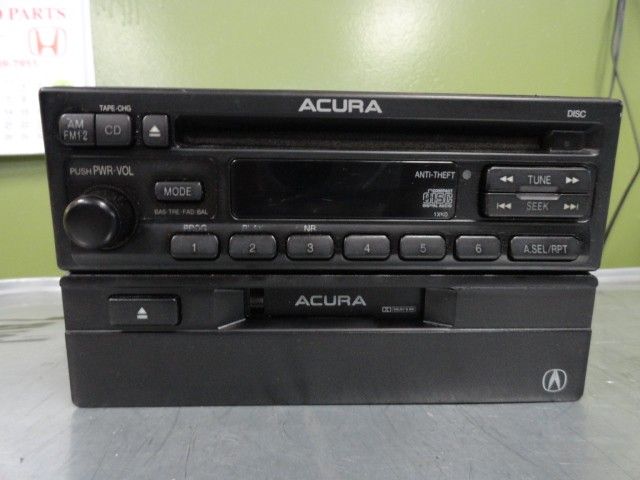 1999 Acura CL CD Player/Radio AM-FM-CD player, 4 cylinder