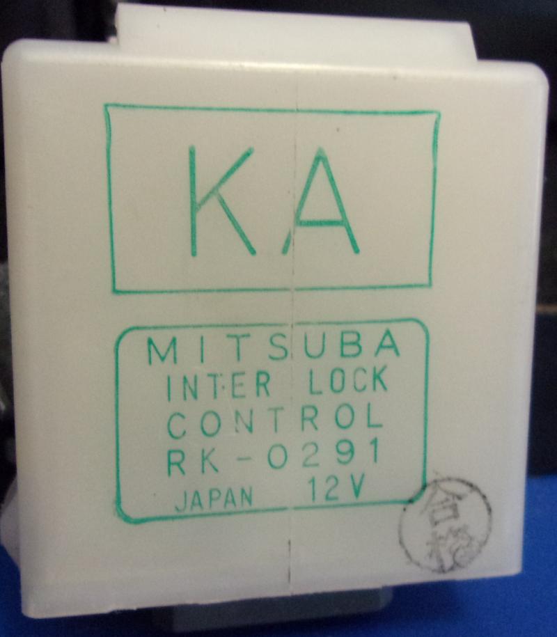 2000 Acura Integra A/C Control Computer Theft-Locking, interlock control (LH dash above fuse box)
