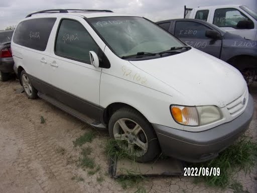 2001-TOYOTA SIENNA-Rear Axle Beam (FWD)-Axle Beam - Rear