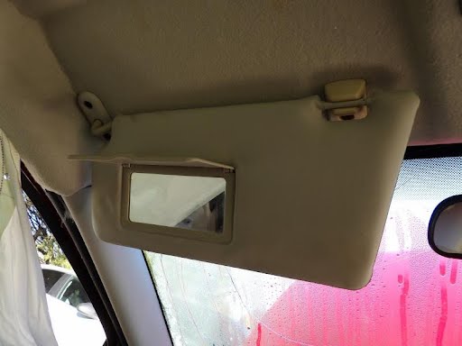 2008 FORD FOCUS Used Sunvisor LH Tan