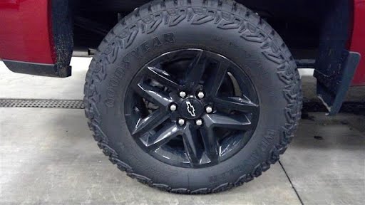 2021 - CHEVY TRUCK-SILVERADO 1500 (1999 UP) - Used - Wheel - 18x8-1/2, (10 spoke), black (opt RD1)