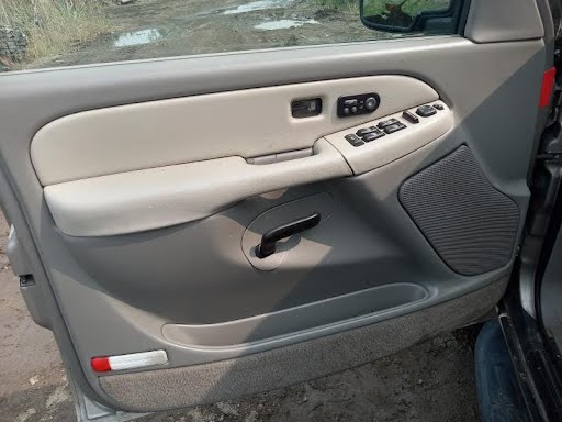 2002 - CHEVY TAHOE - Used - Interior Trim Panel Door (Front) -  Front Left Inner; w/leather trim pewter